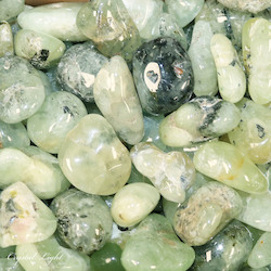 Tumbles by Weight: Prehnite Tumble