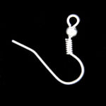 Bright Silver Ear Hook Pair