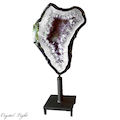Amethyst Ring on Stand (Short)