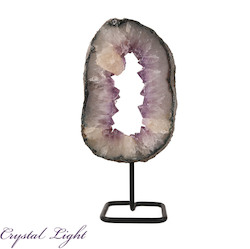 Display Pieces on Stand: Amethyst Ring on Stand