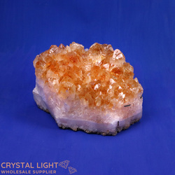 Single Druse Pieces: Citrine Druse Piece