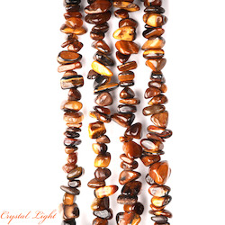 Chip Beads: Tigers Eye Chip Beads