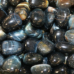 Tumbles by Weight: Blue Tiger Eye Tumble
