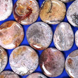 Flatstones by Quantity: Crazy Lace Agate Flatstone