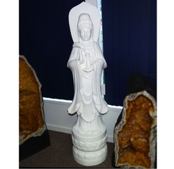 Large Crystals: Quan Yin Statue