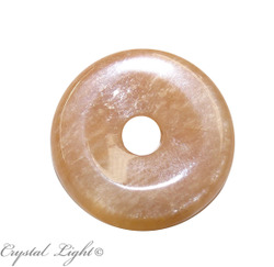 Donut Pendants: Moonstone Donut Pendant