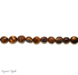Tumble Beads: Tiger Eye Tumble Bead
