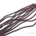 Dark Poppy Jasper 8mm Beads
