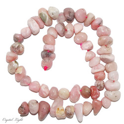Tumble Beads: Pink Opal Tumble Beads