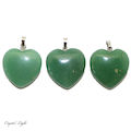 Green Aventurine Heart Pendant