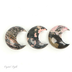 Other Shapes: Rhodonite Crescent