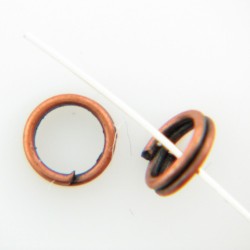 Rings: Antique Copper Split Ring 5mm