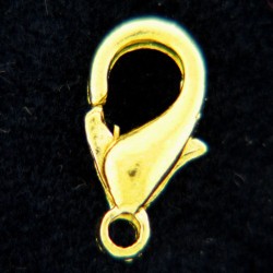 Lobster Clasp: Gold Lobster Clasp 14mm