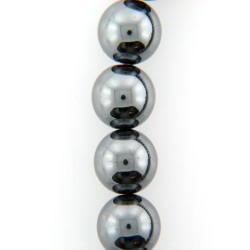 Hematite: Hematite 6mm Round Beads