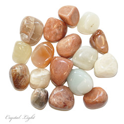 Tumbles by Weight: Mixed Moonstone  Tumble