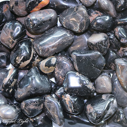 Tumbles by Weight: Black Onyx Tumble 30-40mm/250g