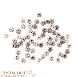 Spacer: Mixed Silver Disc Spacer /10g