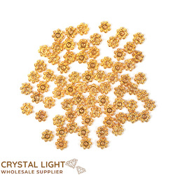 Spacer: Gold Beaded Disc Spacer /10g