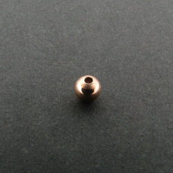 Spacer: Rose Gold Round Spacer 5mm