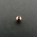 Rose Gold Round Spacer 5mm