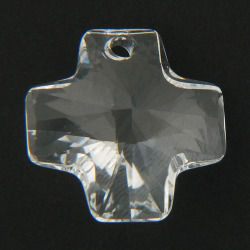 Cross: Swarovski Crystal (001) Cross 19mm