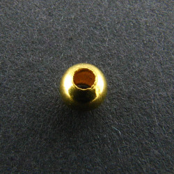 Spacer: Small Gold Spacer Ball