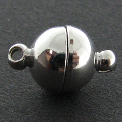 Magnetic Clasp: Magnetic Plain Round Clasp
