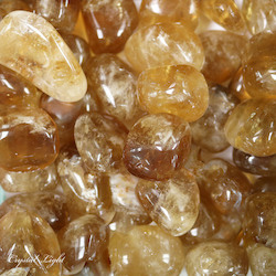 Tumbles by Weight: Honey Calcite Tumble