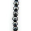 Hematite 4mm Round Beads