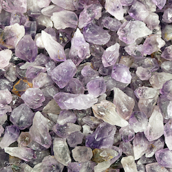 Natural Points: Amethyst Points Small /250g