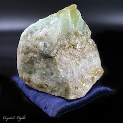 Rough Crystals: Green Calcite Rough piece