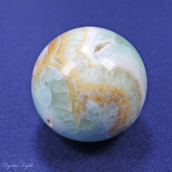 Spheres: Pistachio calcite Sphere 50mm
