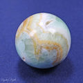 Pistachio calcite Sphere 50mm