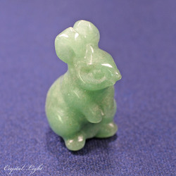 Animals: Green Aventurine Rabbit