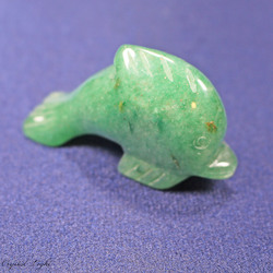 Animals: Green Aventurine Dolphin