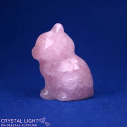 Animals: Rose Quartz Cat