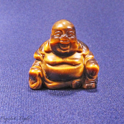 Buddhas: Tigers eye Buddha Small
