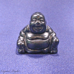 Buddhas: Black Obsidian Buddha Small