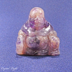 Buddhas: Chevron Amethyst Buddha