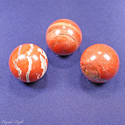 Spheres: Red Jasper Sphere 40mm