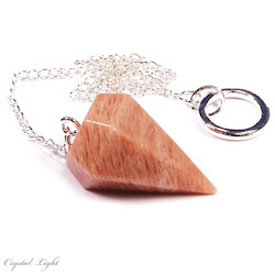 Pendulums: Peach Moonstone Pendulum