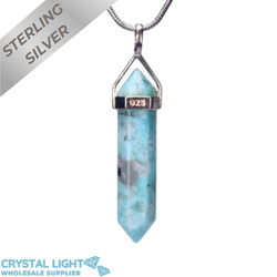 Sterling Silver Pendants: Amazonite DT Pendant