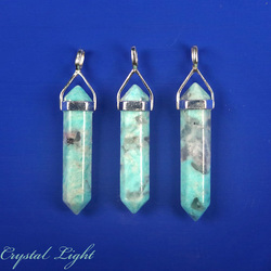 Sterling Silver Pendants: Amazonite DT Pendant