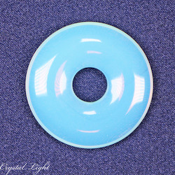 Donut Pendants: Opalite Donut Pendant