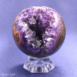 Spheres: Amethyst Geode Sphere 70mm