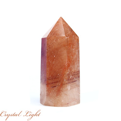 Single Point Listings: Red Rutilated Quartz Point