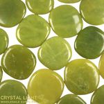 Lemon Serpentine Flatstone