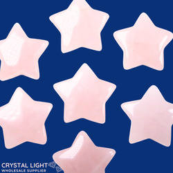 Other Shapes: Rose Quartz Star