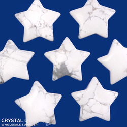 Other Shapes: Howlite Star