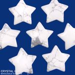 Howlite Star